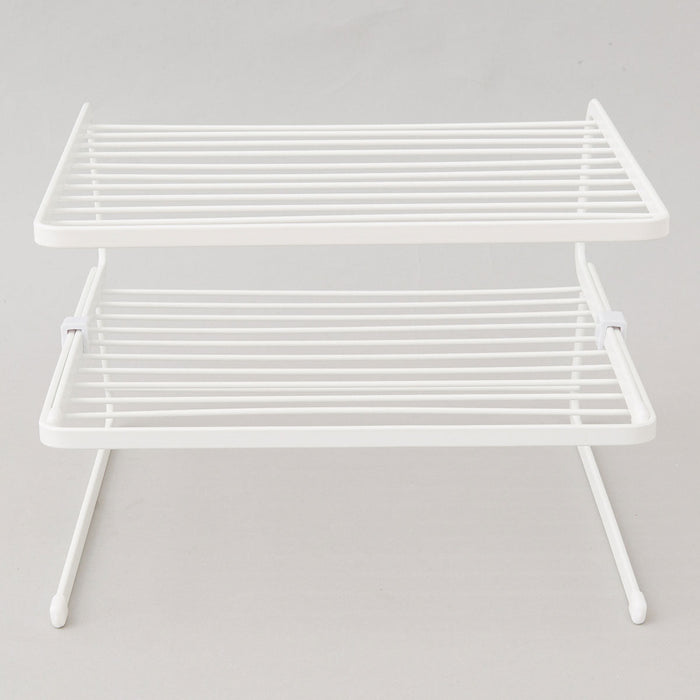 2-Tier Plate Rack Flat