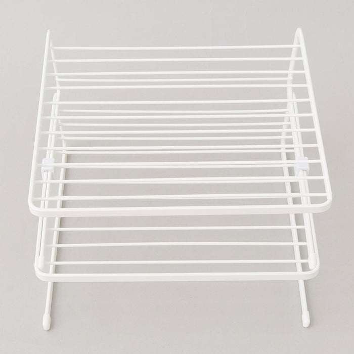 2-Tier Plate Rack Flat