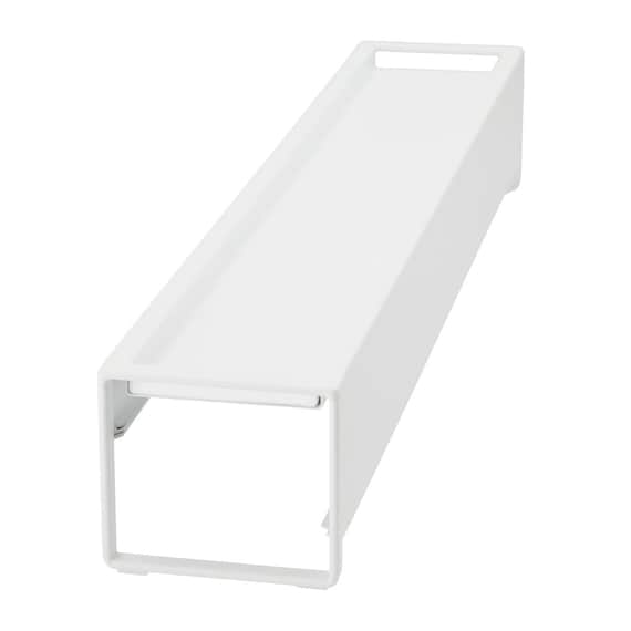 Extendable Drain Cover with Shelf Flat WH