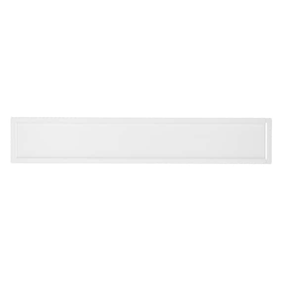 Extendable Drain Cover with Shelf Flat WH