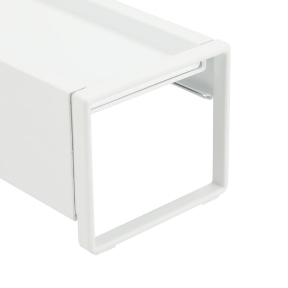 Extendable Drain Cover with Shelf Flat WH