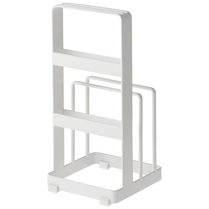 Knife and Cutting Board Stand Flat WH
