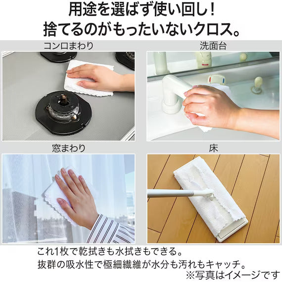 DISPOSABLE MICROFIBER CLOTH