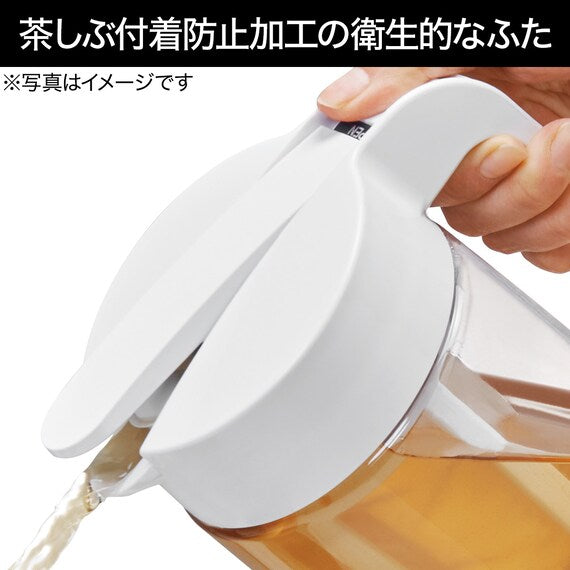 One Push Pitcher Vio with Tea Strainer 2.1L N