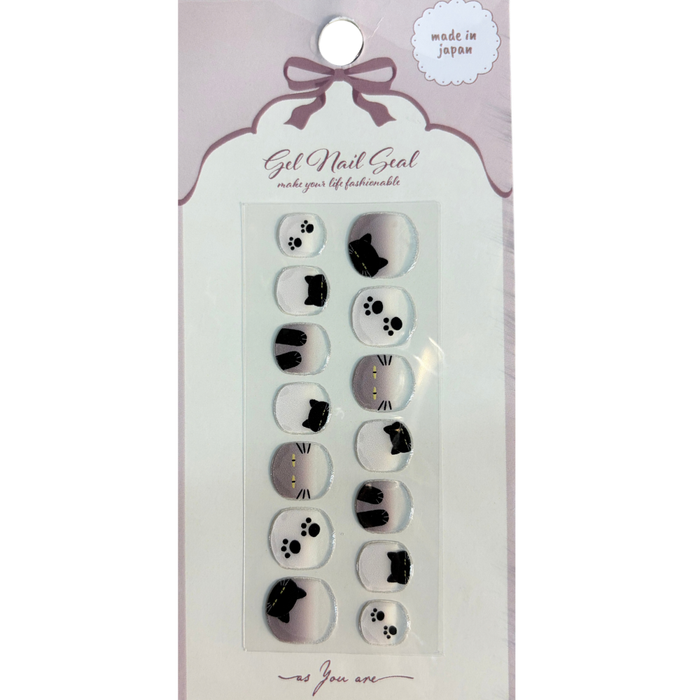 GEL NAIL SEAL 25T DECO CAT BK