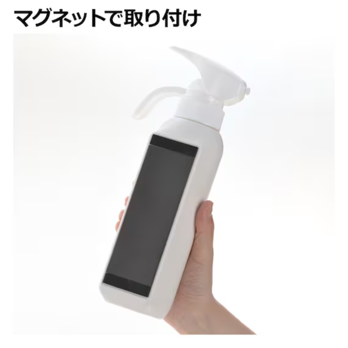 MAGNET LIQUID DETERGENT BOTTLE WH
