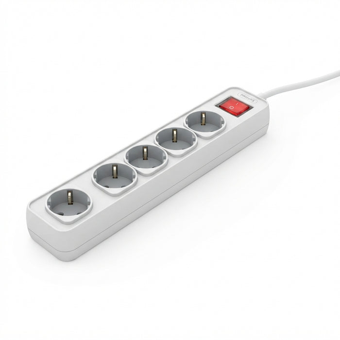 PHILIPS POWERSTRIP CHP2154WB 5 SOCKET 3M
