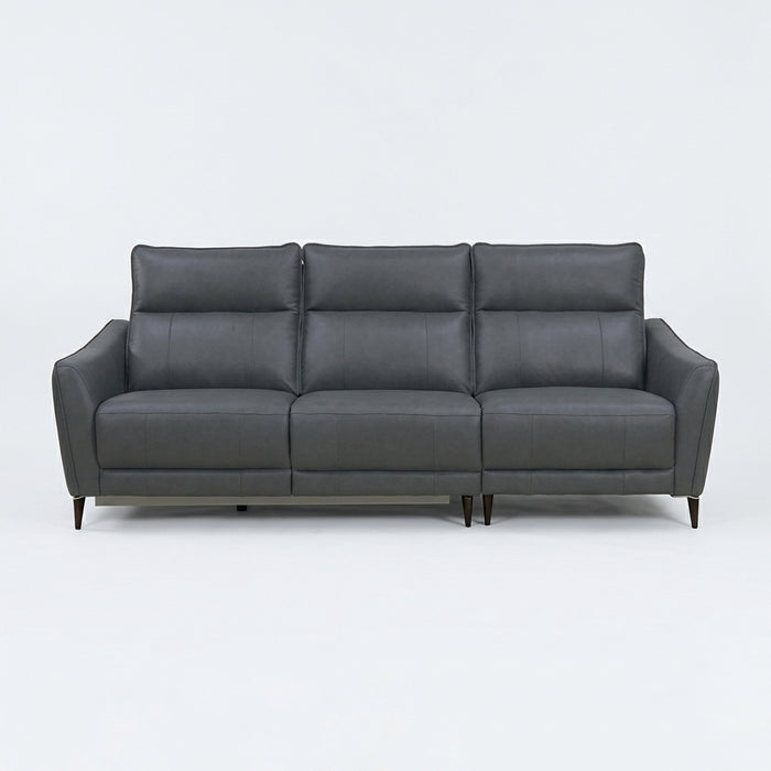 3P D-D UL082 LEATHER GY