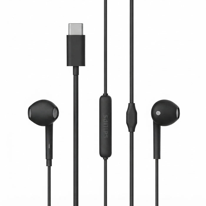 PHILIPS TAE IN-EAR WIRED EARPHONES1018 BK C PLUG HIRES