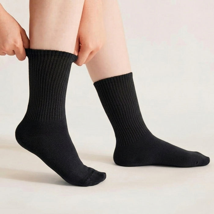 WOMEN SOCKS GL MID BK