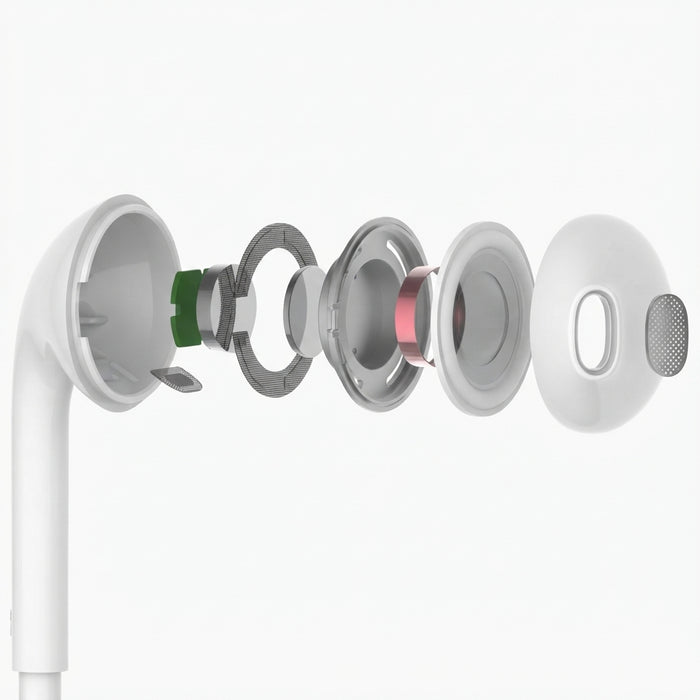 PHILIPS TAE IN-EAR WIRED EARPHONES 1018 WH C PLUG HIRES