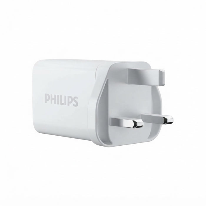 PHILIPS DLP6331CW 65W WALL CHARGER 2 ROUND
