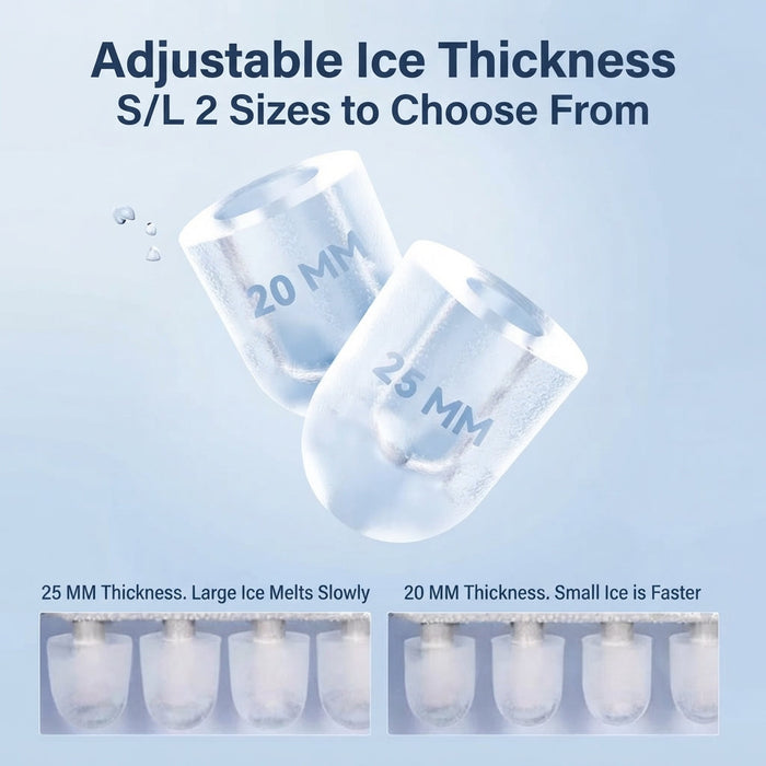 INSTANT ICE MAKER 001 1.2L WH BS
