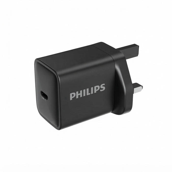 PHILIPS WALL CHARGER DLP5313NB BLACK 45W