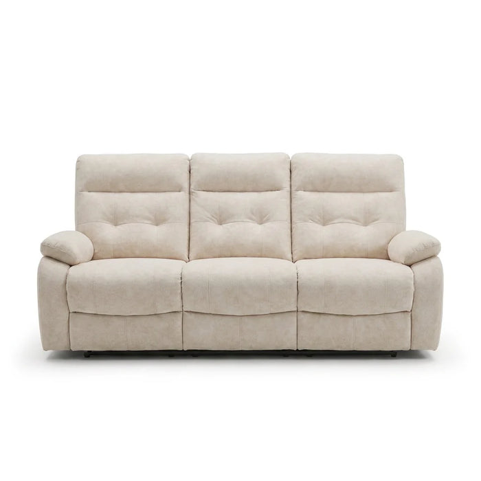 3S RECLINER MD1248 CREAMY