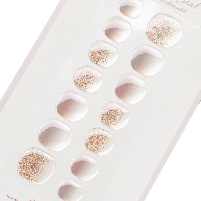 Gel Nail Seal 25T Glitter Beige