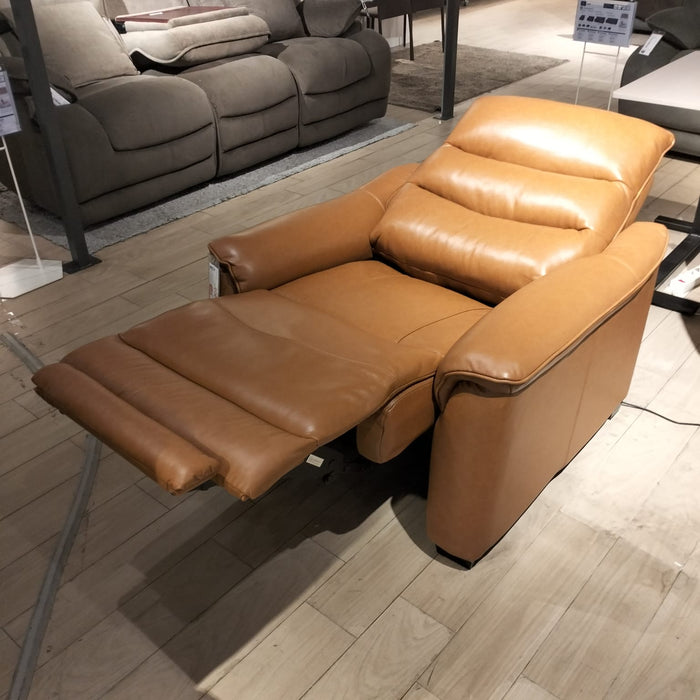 B-GRADE | 1P ELECTRIC SOFA BODY N-BELIEVA 3 TK-LEATHER BR