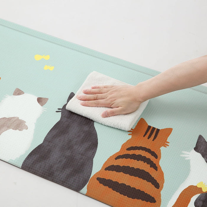 PVC FLOORMAT CAT PATTERN 50X180 JQ33