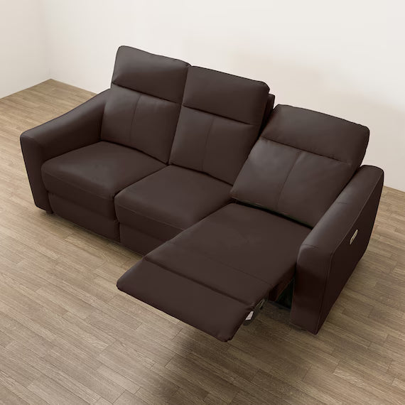 3 SEATER ELECTRIC SOFA WITH TABLE UM04 DBR