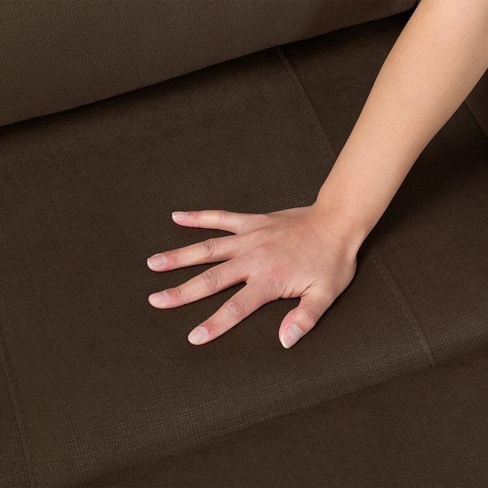 2P ELECTRIC SOFA N-BELIEVA 3 MICROFIBER BR