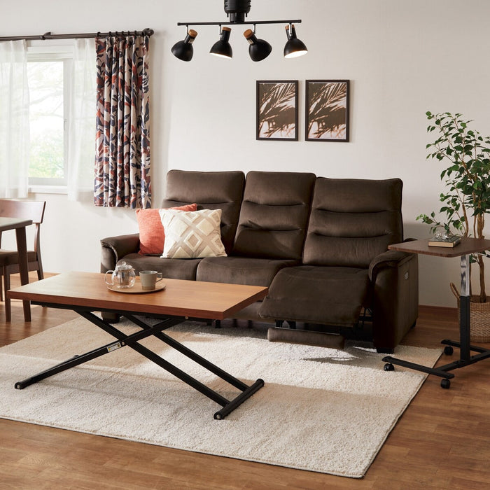 3 ELECTRIC 3P SOFA N-BELIEVA 3 MICROFIBER BR