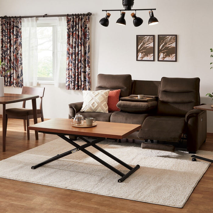 3 ELECTRIC 3P SOFA N-BELIEVA 3 MICROFIBER BR