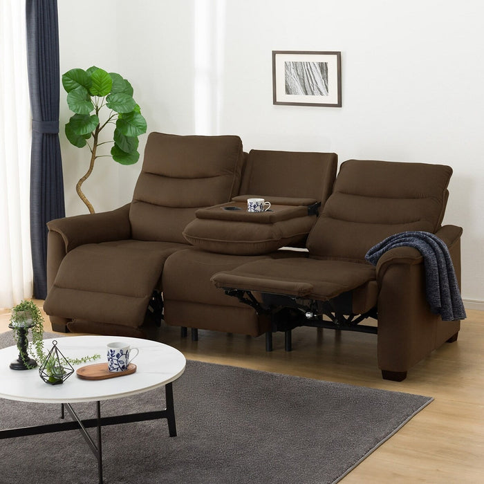 3 ELECTRIC 3P SOFA N-BELIEVA 3 MICROFIBER BR