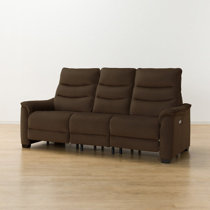 3 ELECTRIC 3P SOFA N-BELIEVA 3 MICROFIBER BR