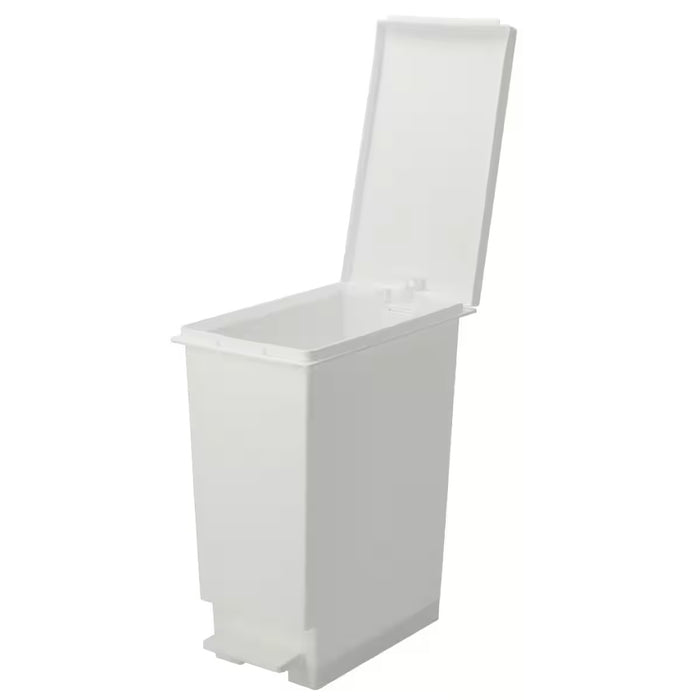 DEODORANT SLIM PEDAL PAIL 30L WH