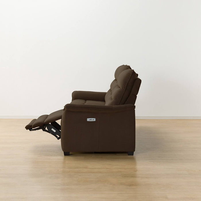 3P ELECTRIC SOFA N-BELIEVA 3 MICROFIBER BR