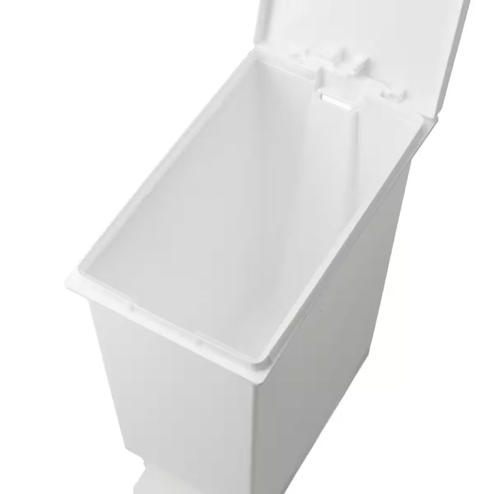 DEODORANT SLIM PEDAL PAIL 30L WH
