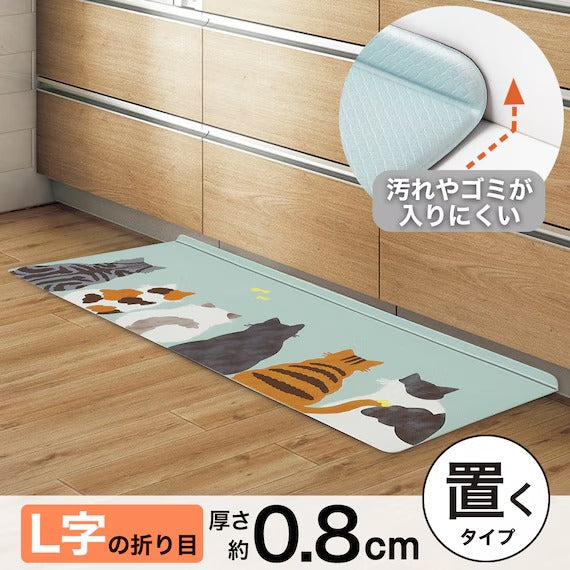 PVC FLOORMAT CAT PATTERN 50X120 JQ33