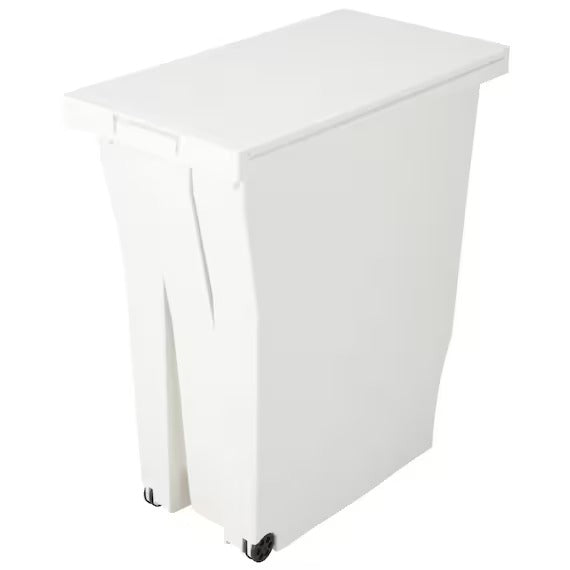 DUAL-OPENING UNDER SHELF PEDAL PAIL 30L WH