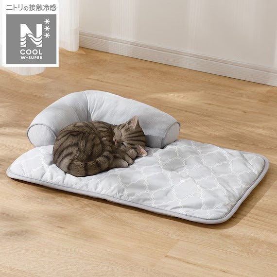 PET MAT N-COOL WSP M-SQUARE GY S244
