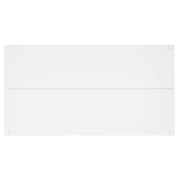 DUAL-OPENING UNDER SHELF PEDAL PAIL 30L WH