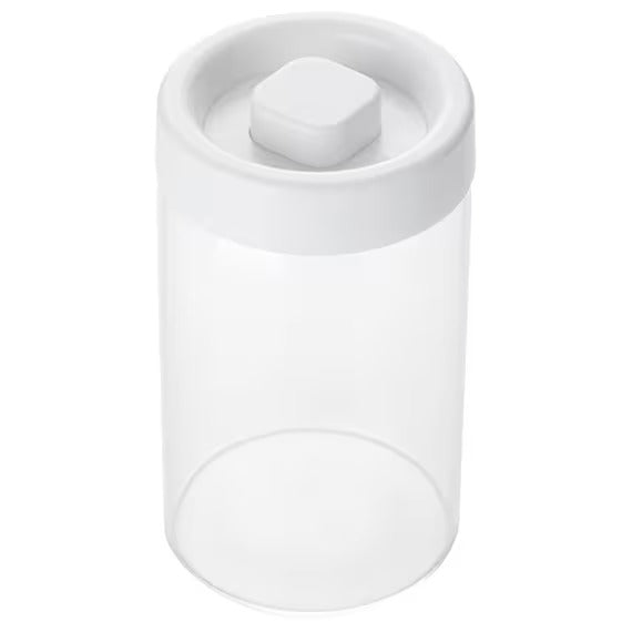 PUSH VACUUM GLASS CANISTER RL01 L