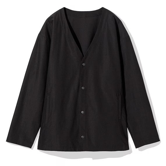 MENS COOL CUT GEORGETTE CARDIGANNE BK L