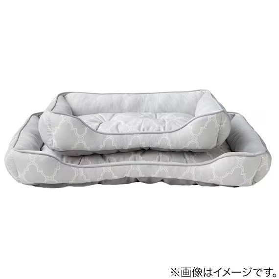 PET BED N-COOL WSP M-SQUARE GY S244