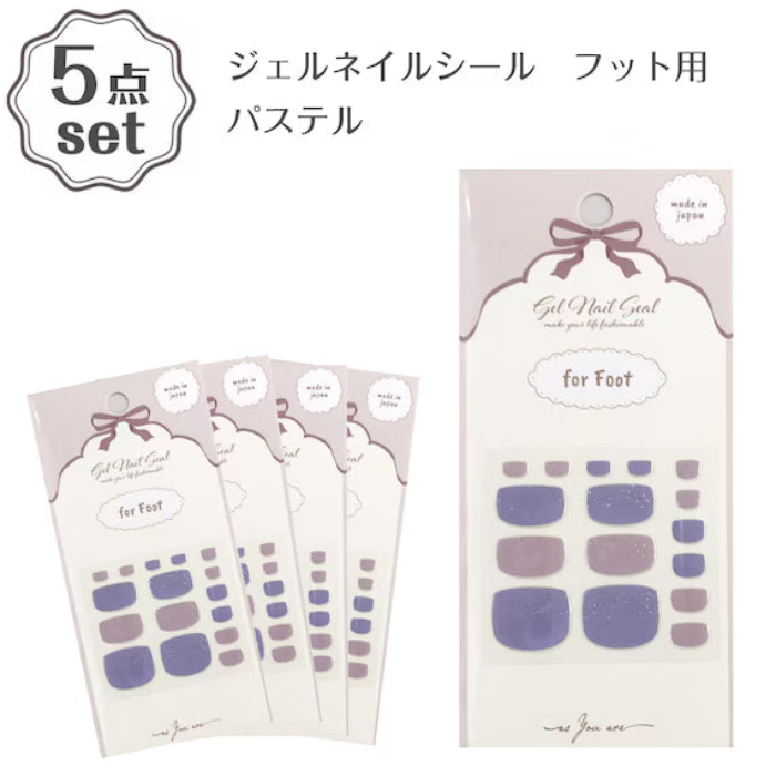 Gel Nail Seal 26SS Foot Pastel