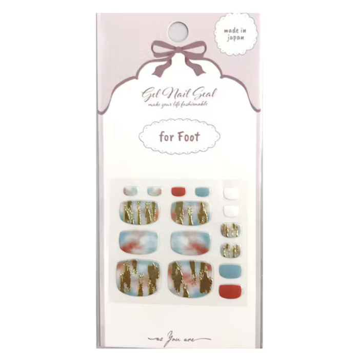 Gel Nail Seal 26SS Foot Marble